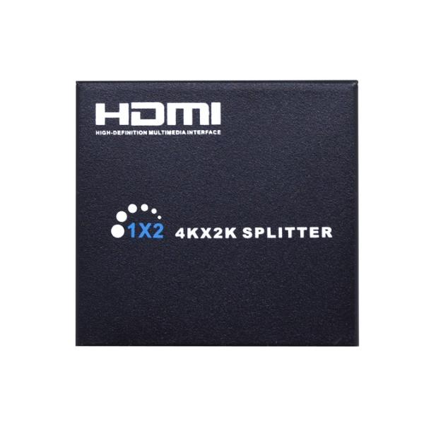 4Kx2K HDMI 1x2 Splitter Full HD 1080P Amplifier  قسام سبليتر  2  اتش دي مناسب لتوصيل شاشتين في نفس الوقت من مصدر واحد